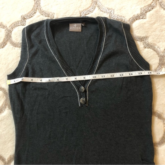 Grey sweater vest size s - Picture 4 of 7